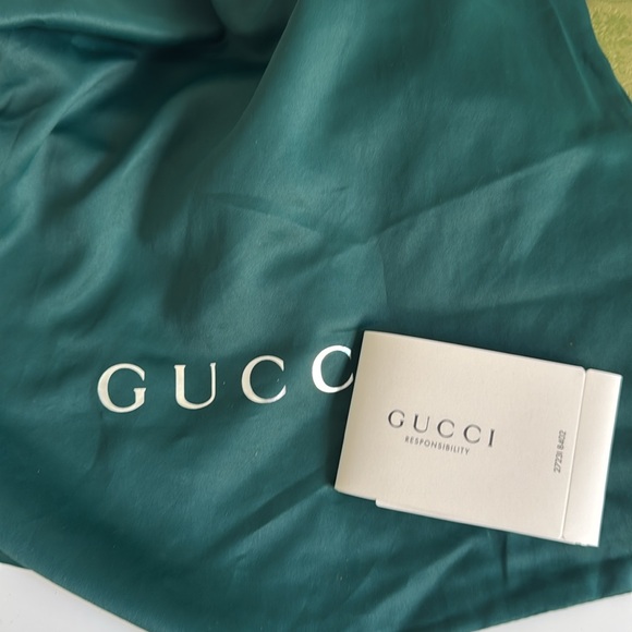 GUCCI Ophidia GG Marmont logo Supreme Flora white leather crossbody Shoulder Bag - Picture 15 of 15